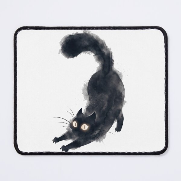 Item preview, Ink Cat Stretch - Abstract Art Print designed and sold by Spiritualwall.