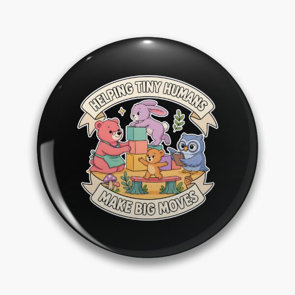 Item preview, Helping Tiny Humans Make Big Moves Pediatric Therapist Appreciation designed and sold by Redgiant87x.