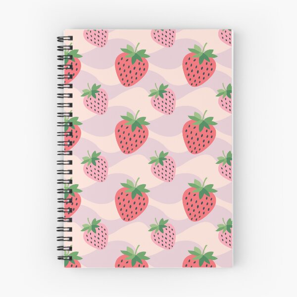 Item preview, Pink Strawberry Pattern for Fruit Lovers designed and sold by vectalux.