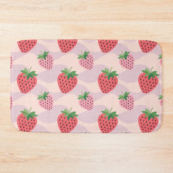 Item preview, Pink Strawberry Pattern for Fruit Lovers designed and sold by vectalux.