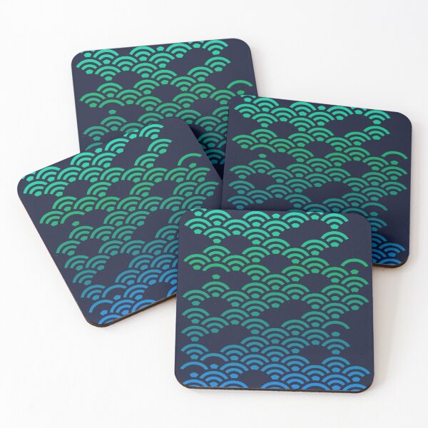 Item preview, Ocean scales Gradient  designed and sold by Ellia Arts.