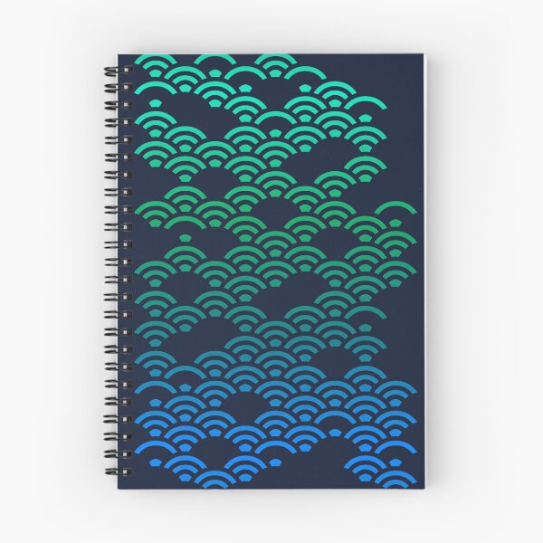 Item preview, Ocean scales Gradient  designed and sold by Ellia Arts.
