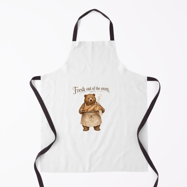 Item preview, Fresh Out Of The Oven Cute Bear Baker Homemade Bread designed and sold by AQUILAKREO.
