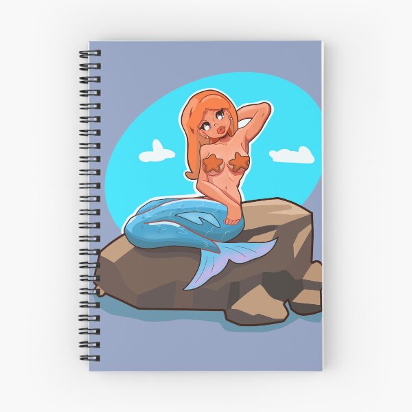 Item preview, Cute Mermaid Illustration, Fantasy Ocean Character Art | @torum.11 designed and sold by Torum.