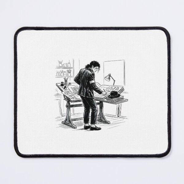 Item preview, MJ at work designed and sold by nichefindsbe.