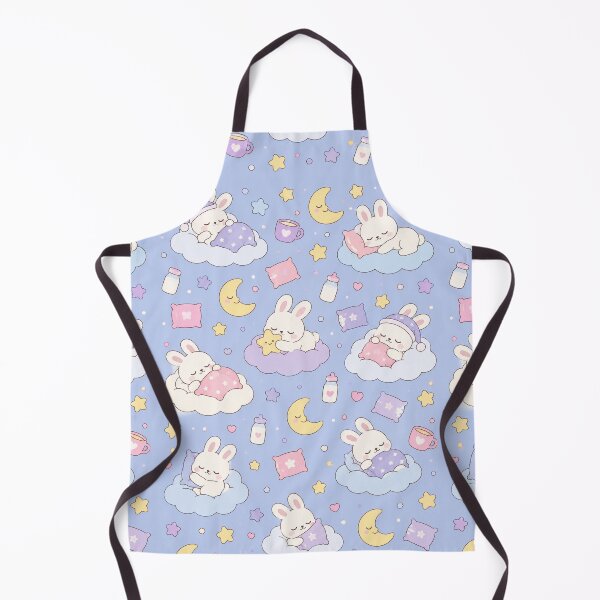 Item preview, Dreamy Sleepy Bunny Cloud Pattern designed and sold by Soft Berry Studio.