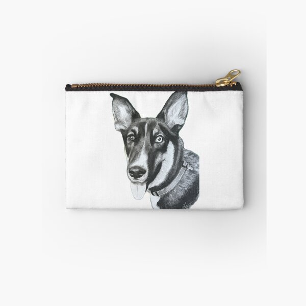 Item preview, Husky mix dog charcoal drawing  designed and sold by LMT-art.