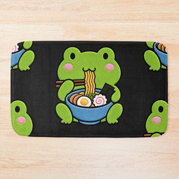Item preview, Kawaii Frog with Ramen designed and sold by ColorSplash123.