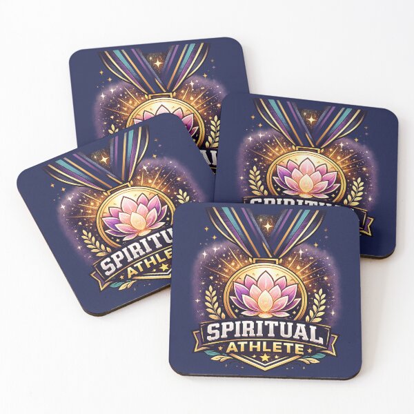 Item preview, Spiritual Athlete – Lotus Champion Wellness Emblem designed and sold by warlistop.