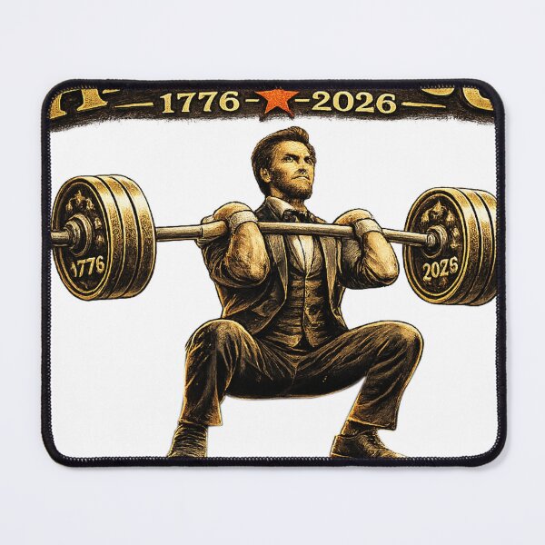 Item preview, America 250 1776 2026 Abraham Lincoln Gym Weightlifting designed and sold by Jamescookes.