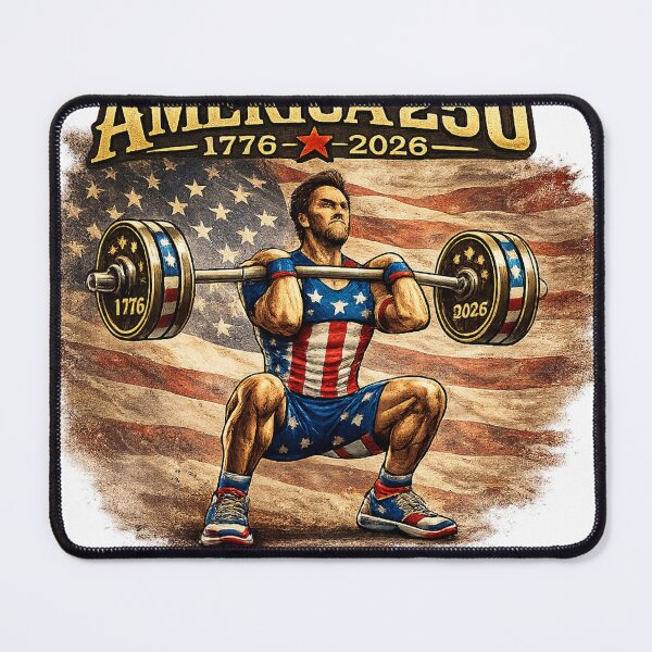 Item preview, America 250 1776 2026 Abraham Lincoln Gym Weightlifting designed and sold by Jamescookes.