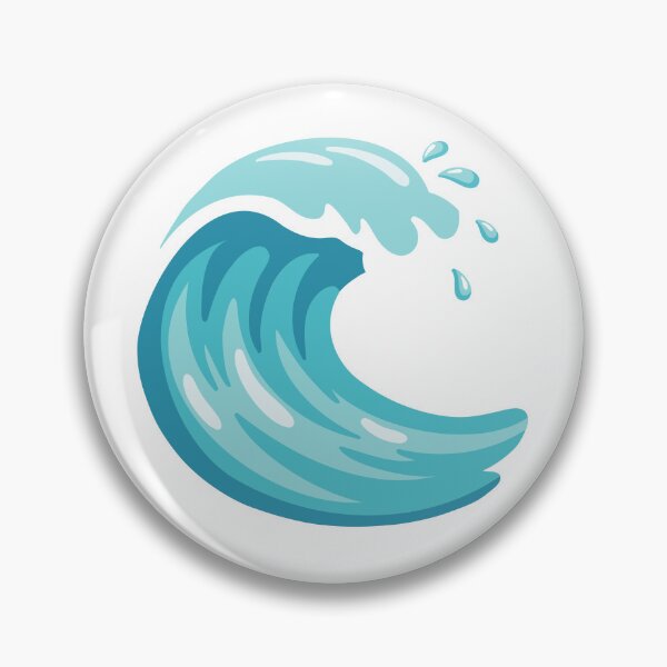 Item preview, Ocean Wave Illustration designed and sold by EvLip-Artist.