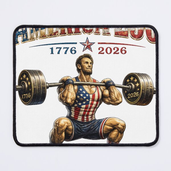 Item preview, America 250 1776 2026 Abraham Lincoln Gym Weightlifting designed and sold by Jamescookes.