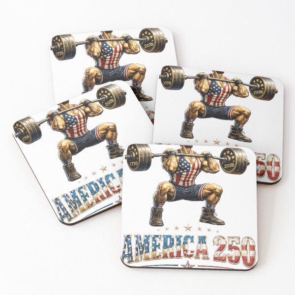 Item preview, America-250-1776-2026-Abraham-Lincoln-Gym-Weightlifting designed and sold by Jamescookes.