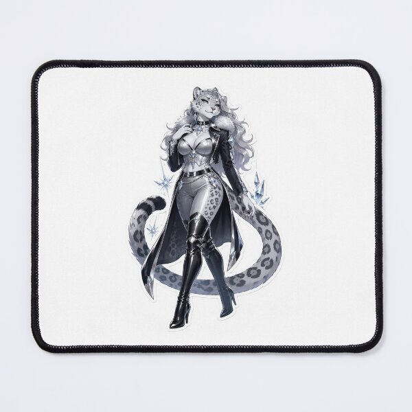 Item preview, Snow Leopard Luxe Mood designed and sold by Furrenzy.