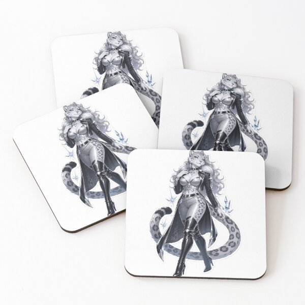 Item preview, Snow Leopard Luxe Mood designed and sold by Furrenzy.