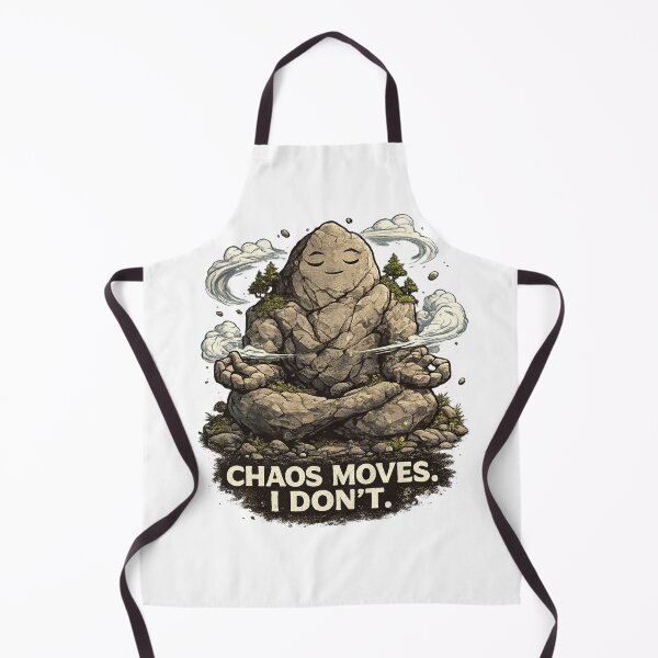 Item preview, Chaos Moves I Don't | Meditating Rock Geology designed and sold by NatureHarmony16.