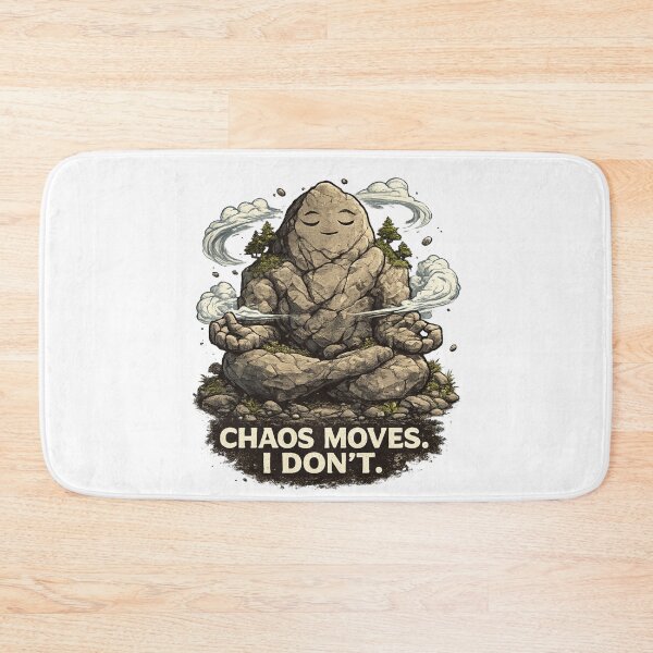 Item preview, Chaos Moves I Don't | Meditating Rock Geology designed and sold by NatureHarmony16.