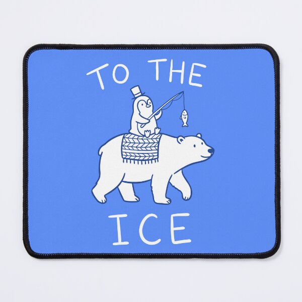 Item preview, Cute Penguin Riding Polar Bear designed and sold by Amir Faysal.
