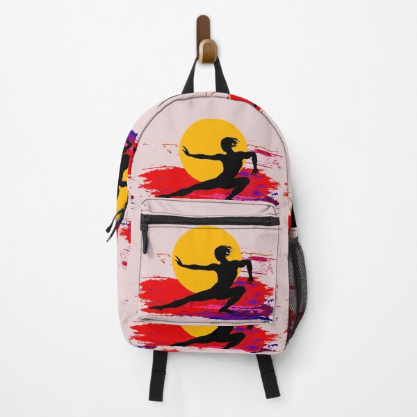 Item preview, A striking, stylized graphic illustration featuring a martial artist in a dynamic stance designed and sold by Arija07.