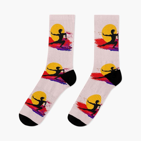 Item preview, A striking, stylized graphic illustration featuring a martial artist in a dynamic stance designed and sold by Arija07.