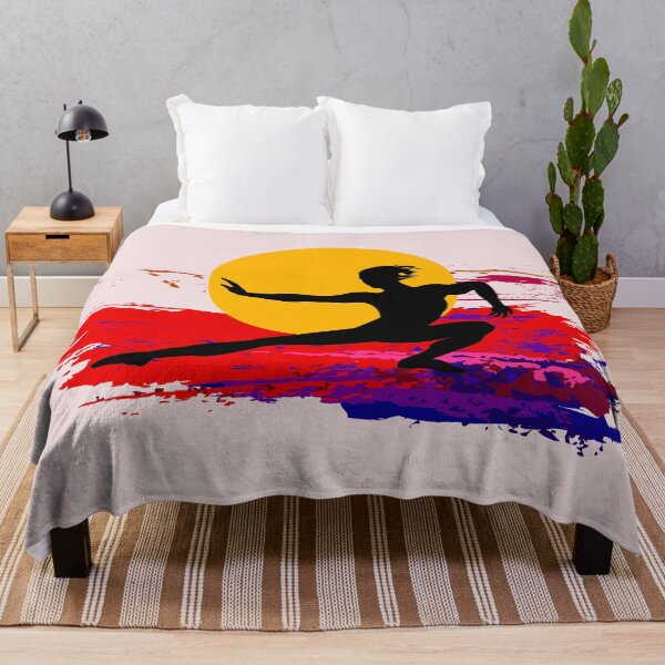 Item preview, A striking, stylized graphic illustration featuring a martial artist in a dynamic stance designed and sold by Arija07.
