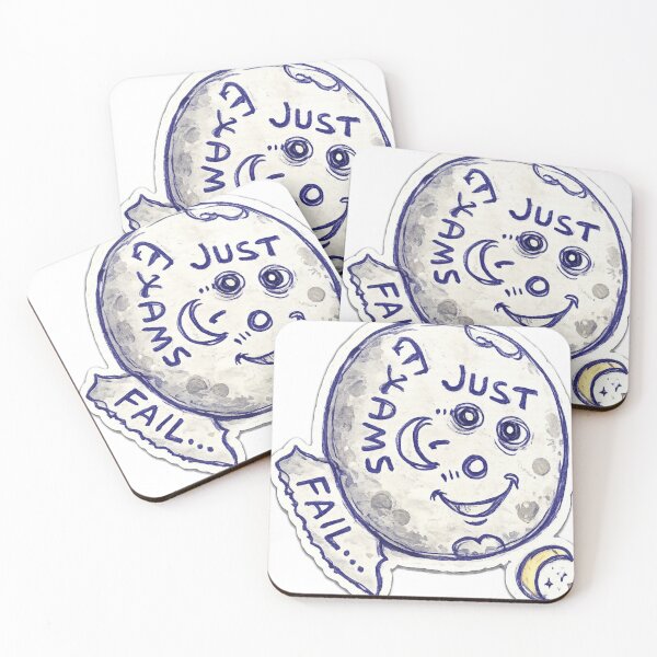 Item preview, Just Exams, I’ll Fail Sticker designed and sold by Genzfirevibes.