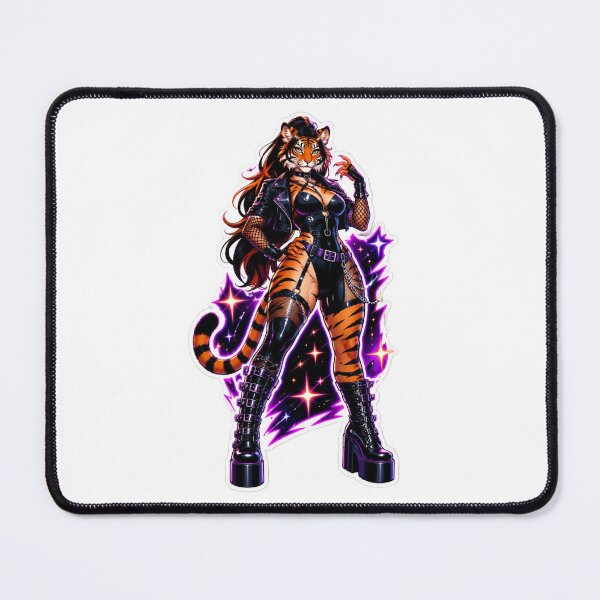 Item preview, Neon Tigress Night Shift designed and sold by Furrenzy.
