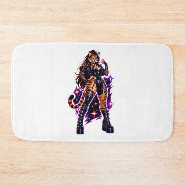 Item preview, Neon Tigress Night Shift designed and sold by Furrenzy.