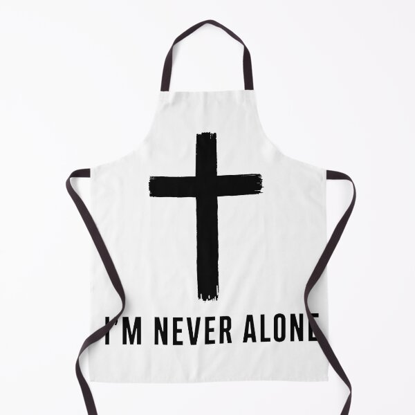 Item preview, Never Alone Through Faith Minimalist Christian Design designed and sold by pixiedustpaint.