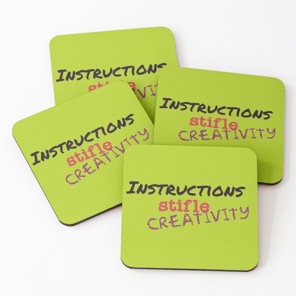 Item preview, instructions stifle creativity designed and sold by DianeBP.