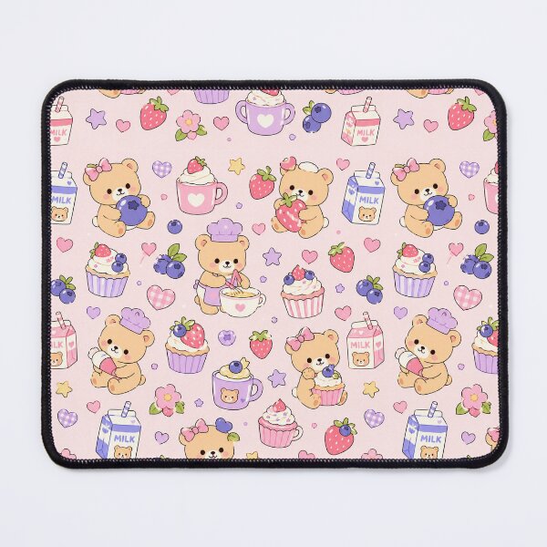 Item preview, Sweet Teddy Bear Bakery Pattern designed and sold by Soft Berry Studio.