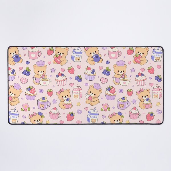 Item preview, Sweet Teddy Bear Bakery Pattern designed and sold by Soft Berry Studio.