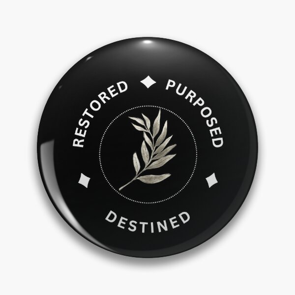 Item preview, Restored Purposed Destined | Christian Streetwear Design designed and sold by HOUSE OF VMH.
