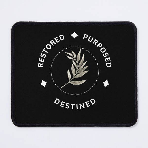 Item preview, Restored Purposed Destined | Christian Streetwear Design designed and sold by HOUSE OF VMH.