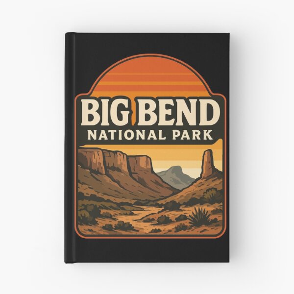 Item preview, Big Bend National Park Texas Vintage Travel designed and sold by TomFrontierArt.