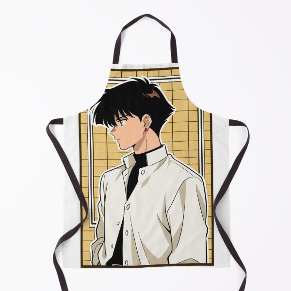 Item preview, Illustration - Young man profiled with ear loop red designed and sold by AnimeShin.