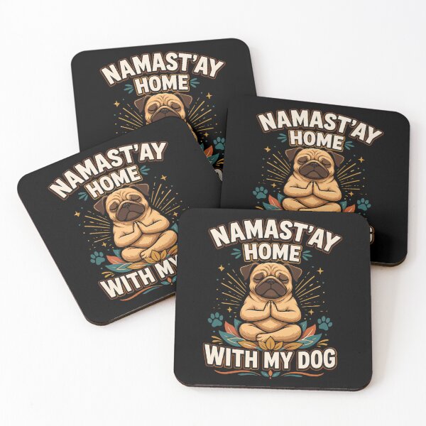 Item preview, Namastay Home With My Dog | Funny Yoga Dog Design designed and sold by storelibertys.