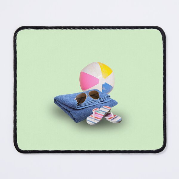 Item preview, Beach ball and flip flops designed and sold by Meli-moo.
