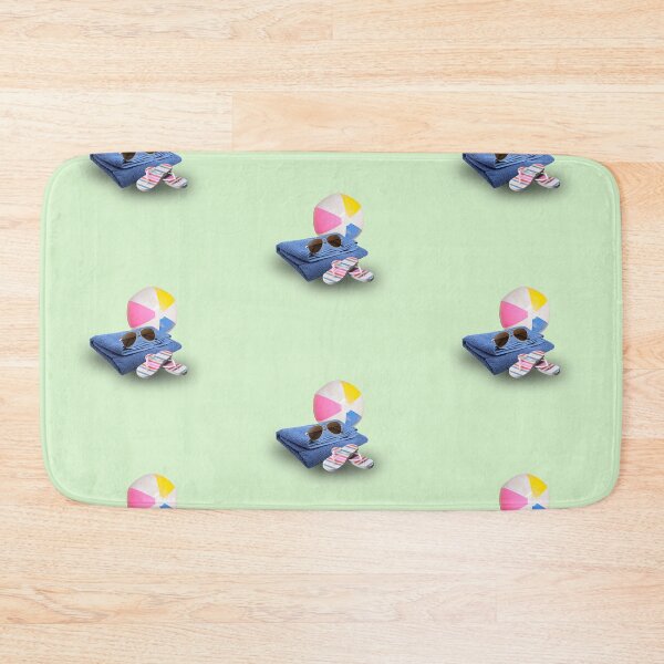 Item preview, Beach ball and flip flops designed and sold by Meli-moo.