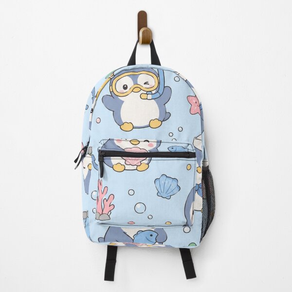 Item preview, Cute Ocean Penguin Adventure Pattern designed and sold by Soft Berry Studio.