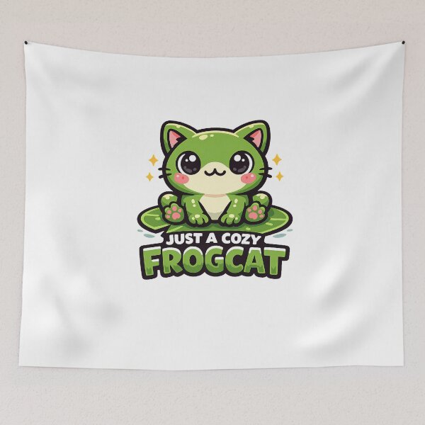 Item preview, Just A Cozy FrogCat designed and sold by Beatka1.
