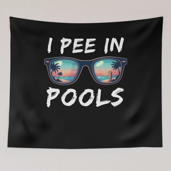 Item preview, I Pee in Pools Funny designed and sold by charoen-design.
