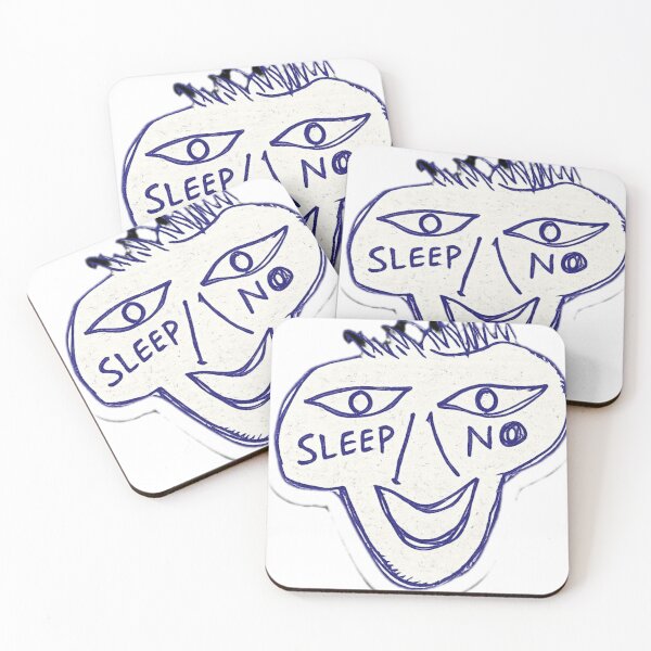 Item preview, Sleep? No. Sticker designed and sold by Genzfirevibes.