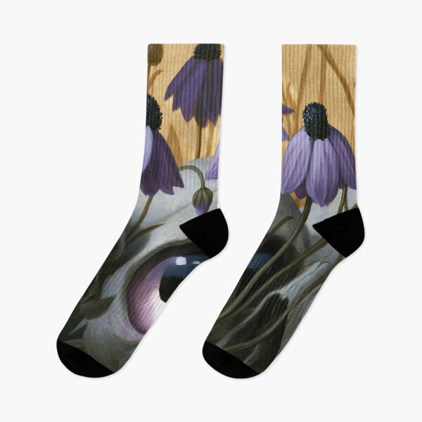 Item preview, More Cute Skulls in the Field of Flowers designed and sold by JaimeLikes.