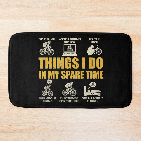 Item preview, Things I Do In My Spare Time Mountain Bike - Cycling Funny- Go Biking designed and sold by Alexaltay.