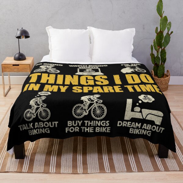 Item preview, Things I Do In My Spare Time Mountain Bike - Cycling Funny- Go Biking designed and sold by Alexaltay.