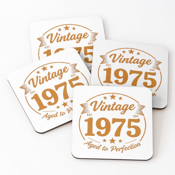 Item preview, Vintage 1975 Retro Badge Logo designed and sold by LinaDesign Store.