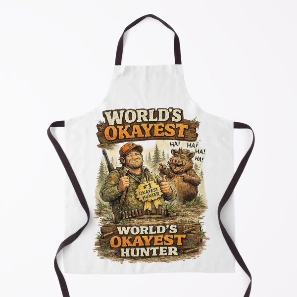 Item preview, World's Okayest Hunter - Funny Hunting Design designed and sold by C6S5M.