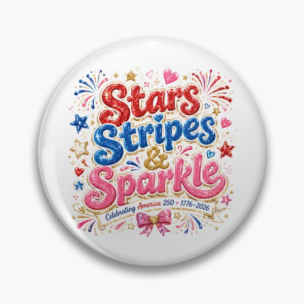 Item preview, Stars Stripes & Sparkle | 250th Anniversary | 4th of July designed and sold by Katybmadeit.